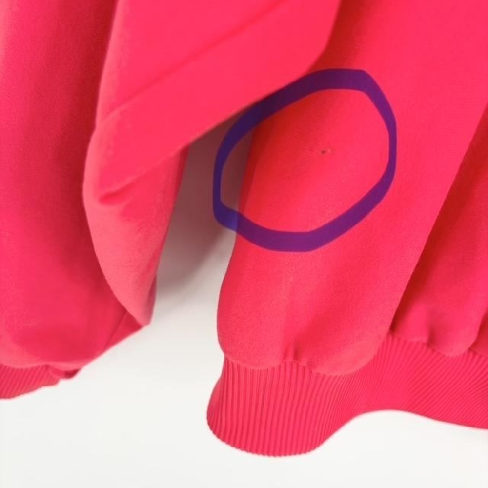 Vintage 90s Columbia Full Zip Jacket Medium Fleece Colorblock Radial Sleeves - Picture 8 of 8